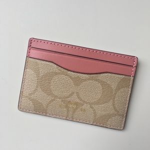 Coach Signature Card Case